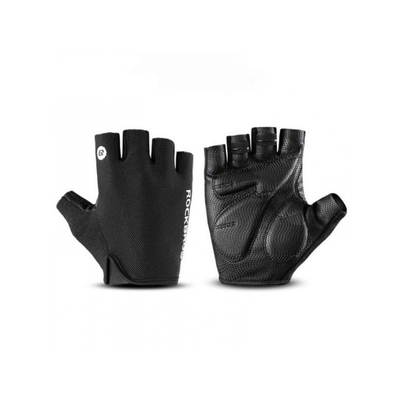 Rękawiczki rowerowe Rockbros S106BK rozmiar L - czarne Rękawiczki rowerowe Rockbros S106BK rozmiar L - czarne