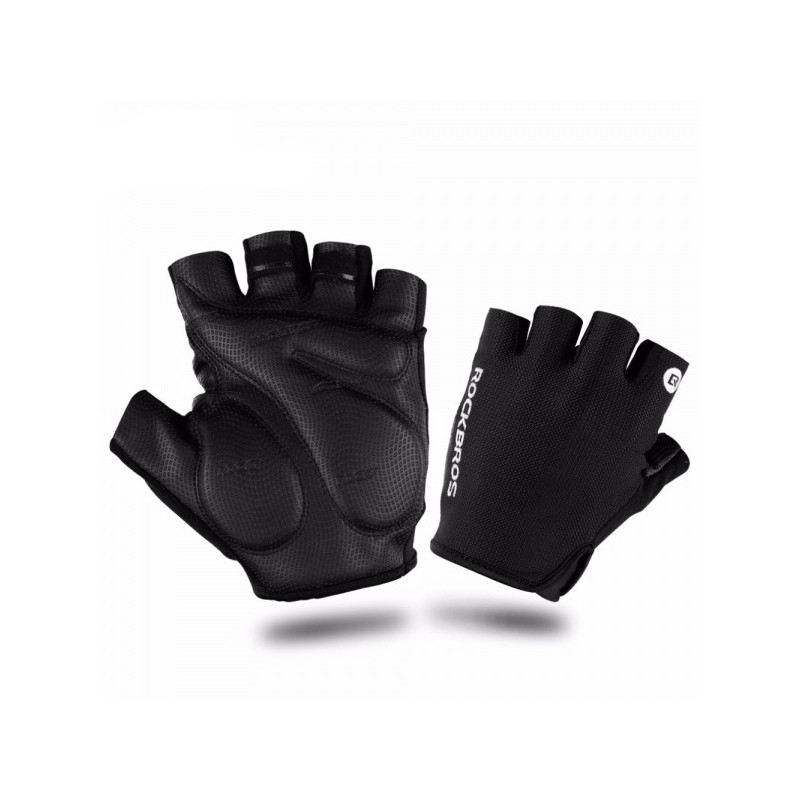 Rękawiczki rowerowe Rockbros S106BK rozmiar M - czarne