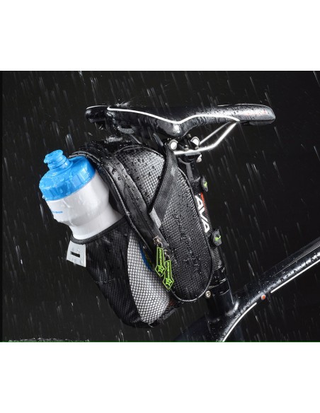 Sakwa rowerowa Rockbros C7-1 wodoodporna z montażem pod siodełko 1.5l - czarna Sakwa rowerowa Rockbros C7-1 wodoodporna z montażem pod siodełko 1.5l - czarna