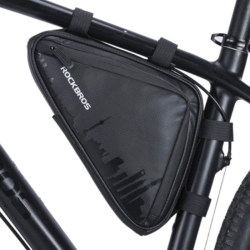 Torba rowerowa Rockbros B39-2 wodoodporna na ramę - czarna Torba rowerowa Rockbros B39-2 wodoodporna na ramę - czarna