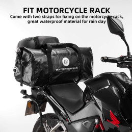 Torba motocyklowa Rockbros AS-005BK wodoodporna - czarna