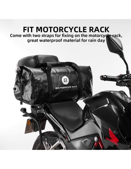 Torba motocyklowa Rockbros AS-005BK wodoodporna - czarna Torba motocyklowa Rockbros AS-005BK wodoodporna - czarna