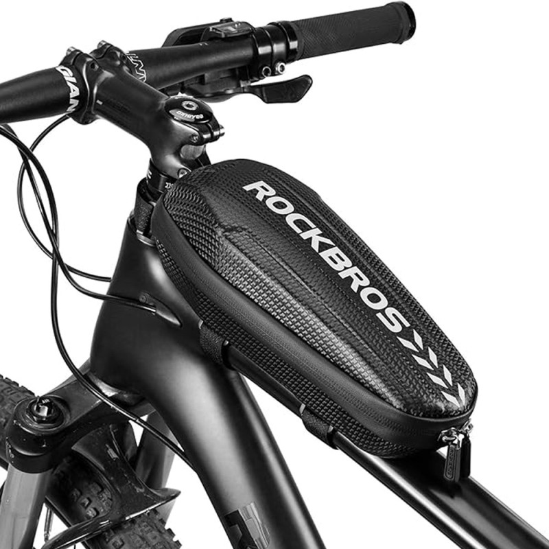 Torba rowerowa Rockbros B60 wodoszczelna na ramę - czarna Torba rowerowa Rockbros B60 wodoszczelna na ramę - czarna