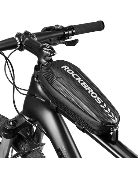 Torba rowerowa Rockbros B60 wodoszczelna na ramę - czarna Torba rowerowa Rockbros B60 wodoszczelna na ramę - czarna