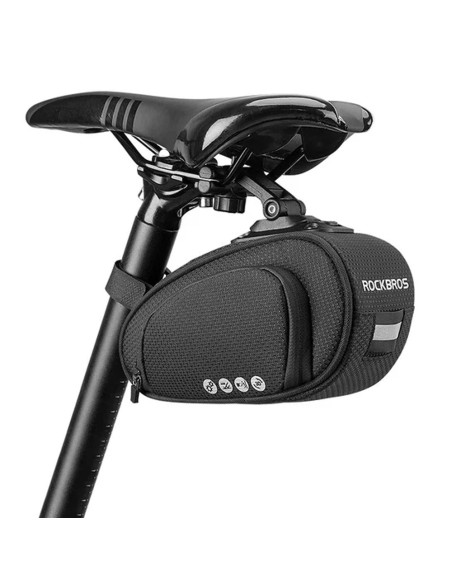 Torba rowerowa Rockbros C40 pod siodełko - czarna Torba rowerowa Rockbros C40 pod siodełko - czarna