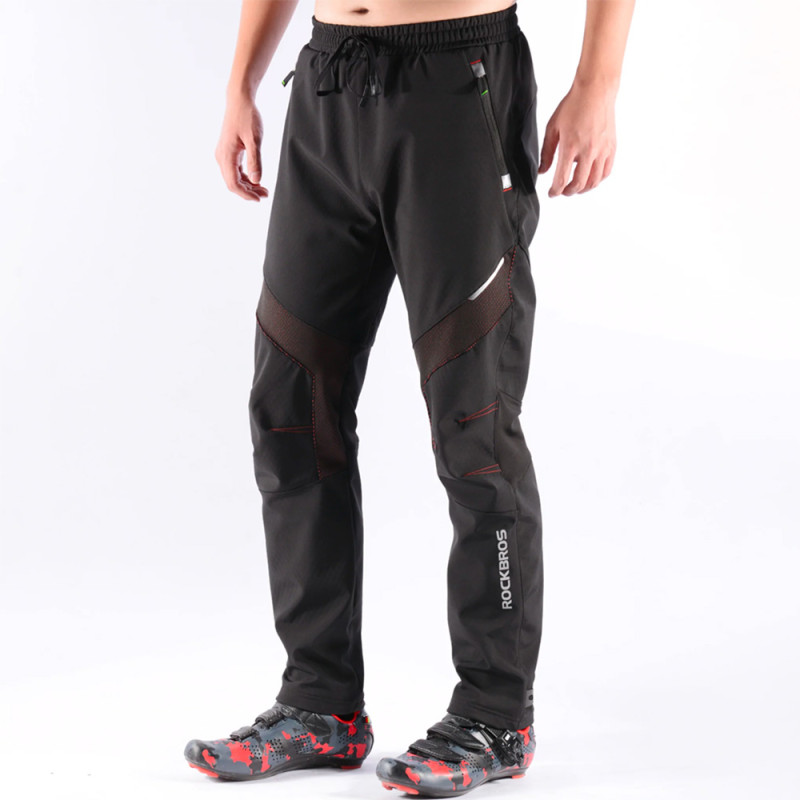 Spodnie rowerowe Rockbros YPK1007R rozmiar 2XL - czarne Spodnie rowerowe Rockbros YPK1007R rozmiar 2XL - czarne