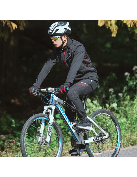 Spodnie rowerowe Rockbros YPK1007R rozmiar XL - czarne Spodnie rowerowe Rockbros YPK1007R rozmiar XL - czarne