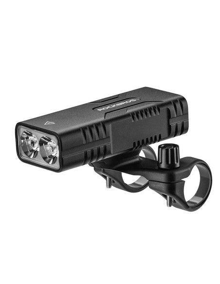 Lampka rowerowa Rockbros 24310002001 850 lm z funkcją powerbanku + kabel USB-C - USB-A - czarna Lampka rowerowa Rockbros 24310002001 850 lm z funkcją powerbanku + kabel USB-C - USB-A - czarna