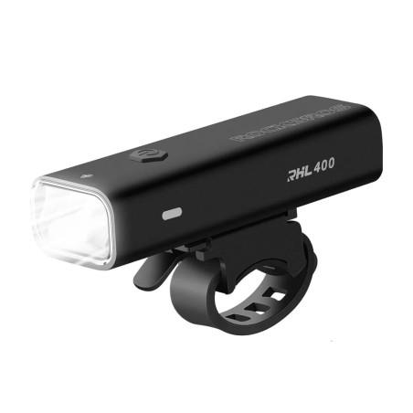 Lampka rowerowa przednia Rockbros 24310006001 400 lm + kabel micro USB - USB-A - czarna Lampka rowerowa przednia Rockbros 24310006001 400 lm + kabel micro USB - USB-A - czarna