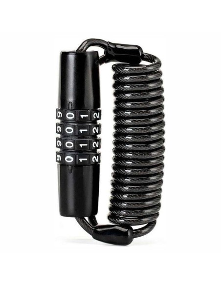 Zapięcie rowerowe Rockbros T609 na szyfr 1,5m - czarne