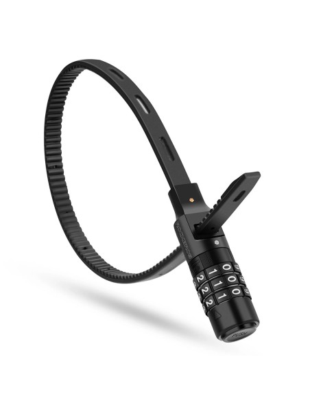 Zapięcie rowerowe Rockbros 3240001001 na szyfr 0,5m - czarne Zapięcie rowerowe Rockbros 3240001001 na szyfr 0,5m - czarne
