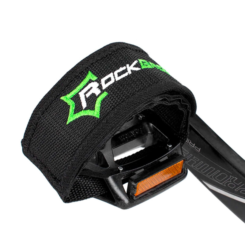 Paski do pedałów rowerowych Rockbros GZT1001 - czarne Paski do pedałów rowerowych Rockbros GZT1001 - czarne