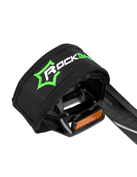 Paski do pedałów rowerowych Rockbros GZT1001 - czarne Paski do pedałów rowerowych Rockbros GZT1001 - czarne
