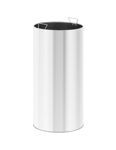 Lauko šiukšliadėžė miesto šiukšlėms, apvali, pagaminta iš geležies, sk. 50 x 80 cm tamsiai pilka Lauko šiukšliadėžė miesto šiukšlėms, apvali, pagaminta iš geležies, sk. 50 x 80 cm tamsiai pilka