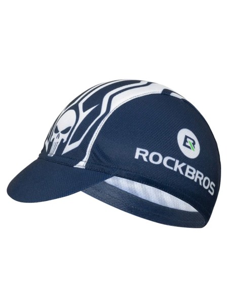 Czapka kolarska Rockbros MZ10019 z daszkiem - niebieska Czapka kolarska Rockbros MZ10019 z daszkiem - niebieska