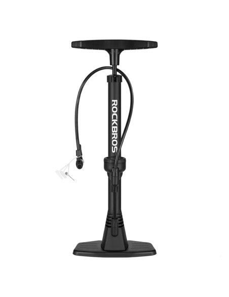 Pompka rowerowa Rockbros 42510001001 podłogowa - czarna Pompka rowerowa Rockbros 42510001001 podłogowa - czarna