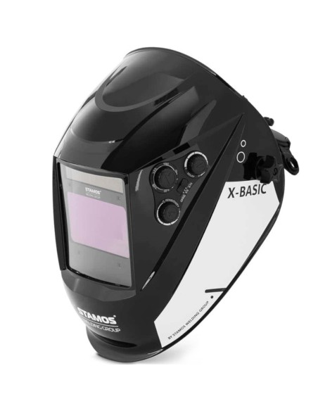 Automatinė suvirinimo kaukė su šlifavimo funkcija ir X-BASIC spalvotu lauku Automatinė suvirinimo kaukė su šlifavimo funkcija ir X-BASIC spalvotu lauku