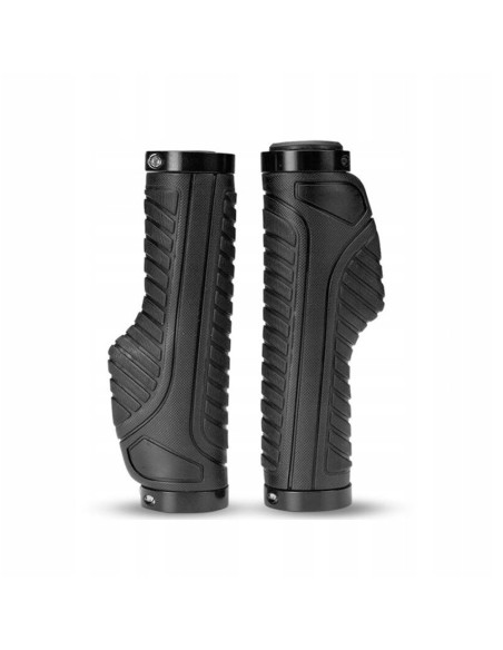 Gripy rowerowe Rockbros BT1802BK - czarne Gripy rowerowe Rockbros BT1802BK - czarne