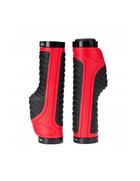 Gripy rowerowe Rockbros BT1802RD - czerwone Gripy rowerowe Rockbros BT1802RD - czerwone