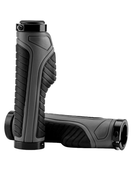 Gripy rowerowe Rockbros BT1802GR - szare Gripy rowerowe Rockbros BT1802GR - szare