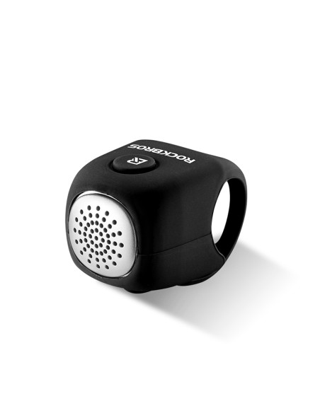 Dzwonek rowerowy Rockbros CB1709BK elektorniczny - czarny Dzwonek rowerowy Rockbros CB1709BK elektorniczny - czarny