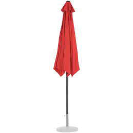 Sodo skėtis apvalus sk. 270cm raudona