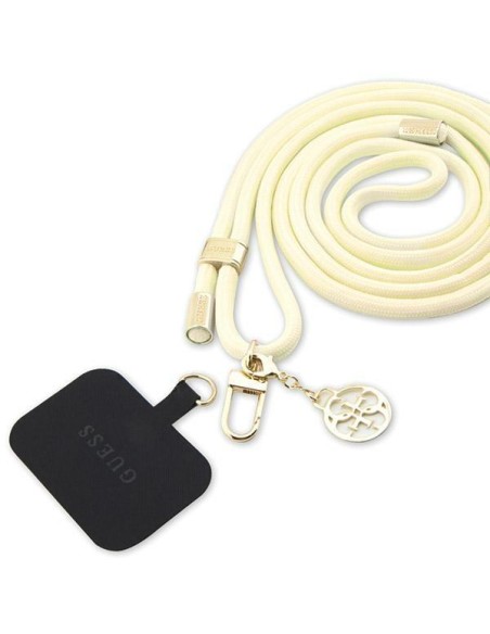 Pasek do telefonu Guess CBDY Cord - beżowy Pasek do telefonu Guess CBDY Cord - beżowy