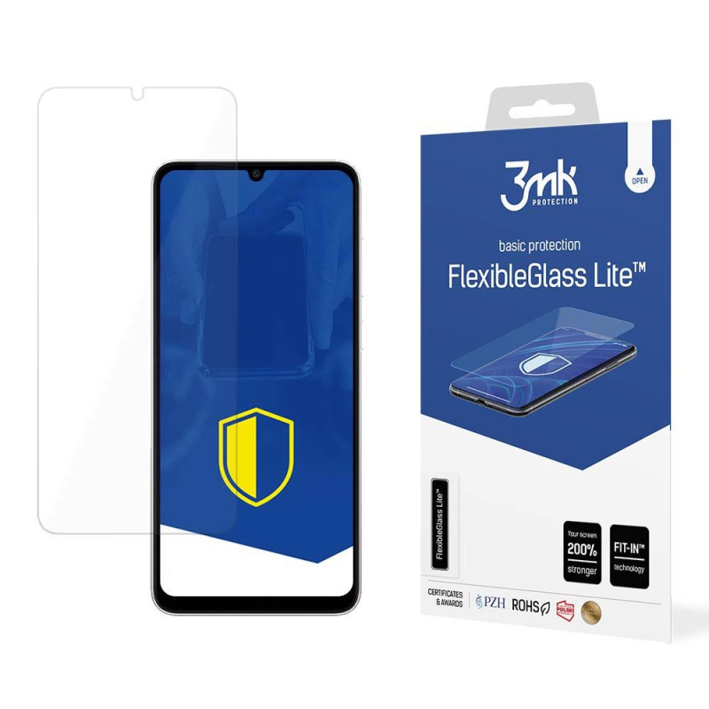 Szkło hybrydowe 3mk FlexibleGlass Lite™ na Samsung Galaxy A05s