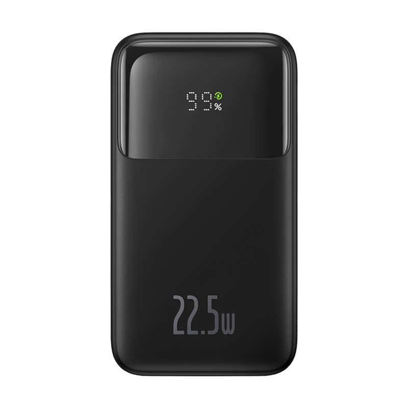 Powerbank Baseus Comet Series z wyświetlaczem 20000mAh 22.5W - czarny + kabel USB-A / USB-C