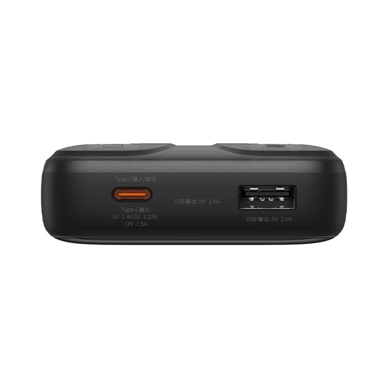 Powerbank Baseus Comet Series z wyświetlaczem 20000mAh 22.5W - czarny + kabel USB-A / USB-C