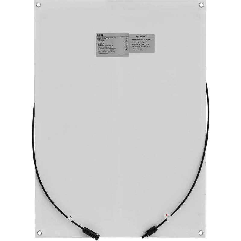 Monokristalinis saulės baterijų skydelis sodo valčių kemperiui 70W
