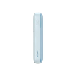 Powerbank Baseus Comet Series z wyświetlaczem 20000mAh 22.5W - niebieski + kabel USB-A / USB-C