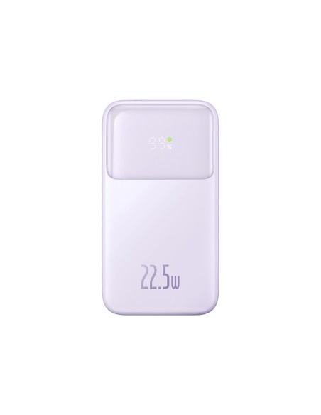 Powerbank Baseus Comet Series z wyświetlaczem 20000mAh 22.5W - fioletowy + kabel USB-A / USB-C Powerbank Baseus Comet Series z wyświetlaczem 20000mAh 22.5W - fioletowy + kabel USB-A / USB-C