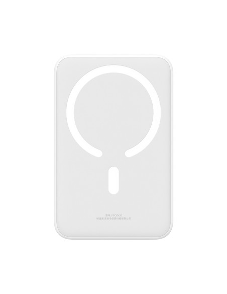 Powerbank Baseus Magnetic Mini 20000 mAh 20W - biały + kabel USB-C / USB-C Powerbank Baseus Magnetic Mini 20000 mAh 20W - biały + kabel USB-C / USB-C