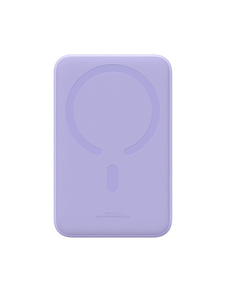 Powerbank Baseus Magnetic Mini 20000 mAh 20W - fioletowy + kabel USB-C / USB-C Powerbank Baseus Magnetic Mini 20000 mAh 20W - fioletowy + kabel USB-C / USB-C