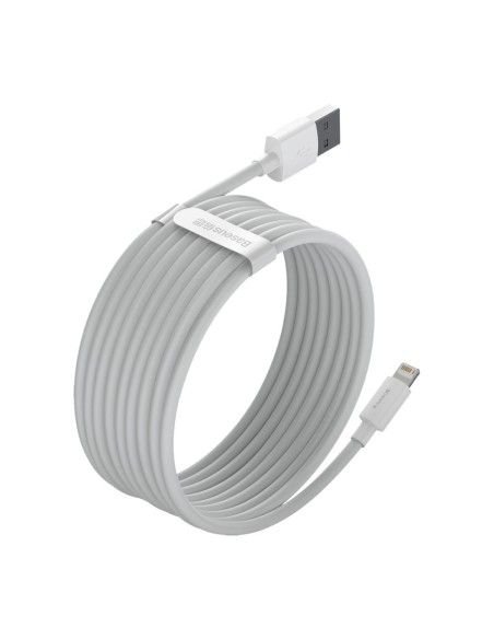2x USB laidas Iphone žaibiškas greitas įkrovimas Maitinimo tiekimas 1,5 m baltas 2x USB laidas Iphone žaibiškas greitas įkrovimas Maitinimo tiekimas 1,5 m baltas