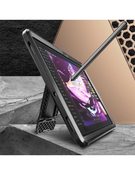 Etui Supcase Unicorn Beetle Pro na Samsung Galaxy Tab S9 FE 10.9'' - czarne Etui Supcase Unicorn Beetle Pro na Samsung Galaxy Tab S9 FE 10.9'' - czarne