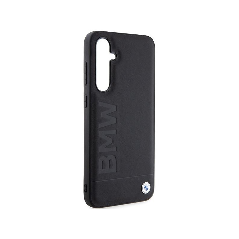 Etui BMW Leather Hot Stamp na Samsung Galaxy S23 FE - czarne