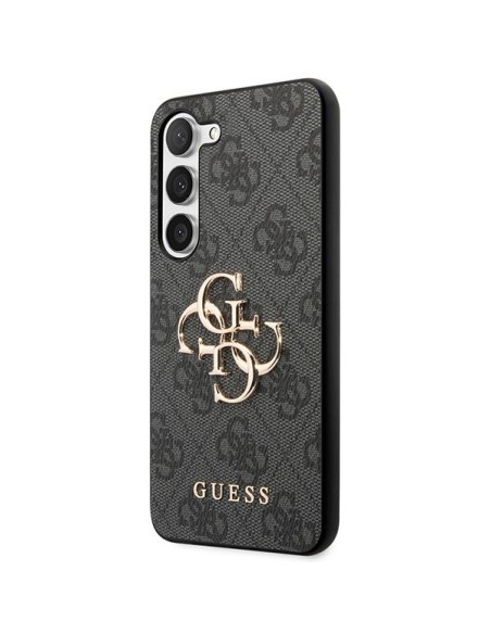 Etui Guess 4G Big Metal Logo na Samsung Galaxy S23 FE - szare Etui Guess 4G Big Metal Logo na Samsung Galaxy S23 FE - szare