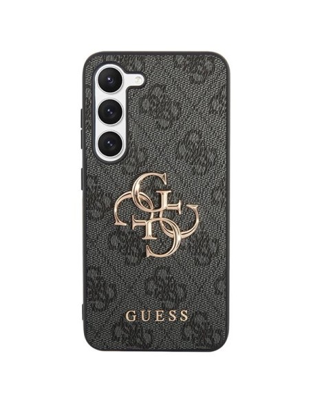 Etui Guess 4G Big Metal Logo na Samsung Galaxy S23 FE - szare Etui Guess 4G Big Metal Logo na Samsung Galaxy S23 FE - szare