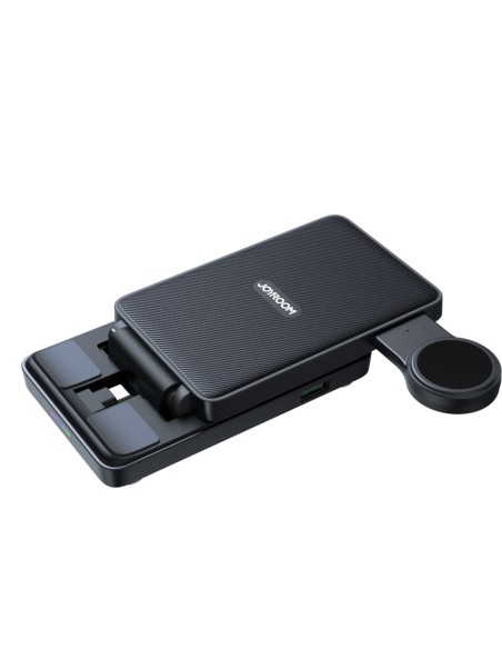 Stacja ładująca 4w1 Joyroom JR-WQS01 Samsung Galaxy USB-C składana + kabel USB-A - USB-C - czarna Stacja ładująca 4w1 Joyroom JR-WQS01 Samsung Galaxy USB-C składana + kabel USB-A - USB-C - czarna