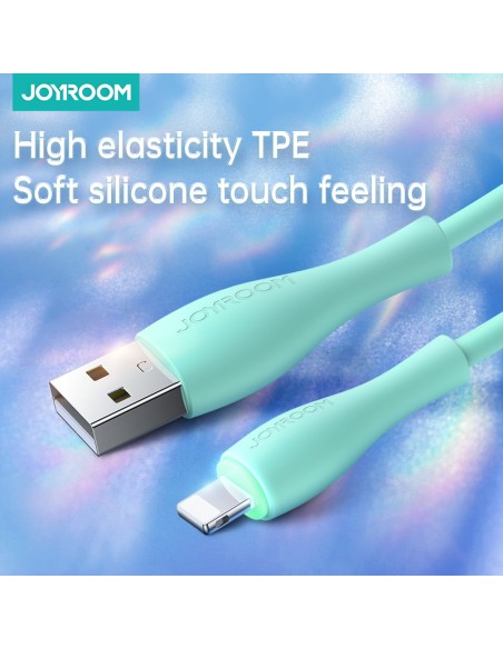 Kabel USB - Lightning Joyroom S-2030M8 3A 2m - zielony Kabel USB - Lightning Joyroom S-2030M8 3A 2m - zielony