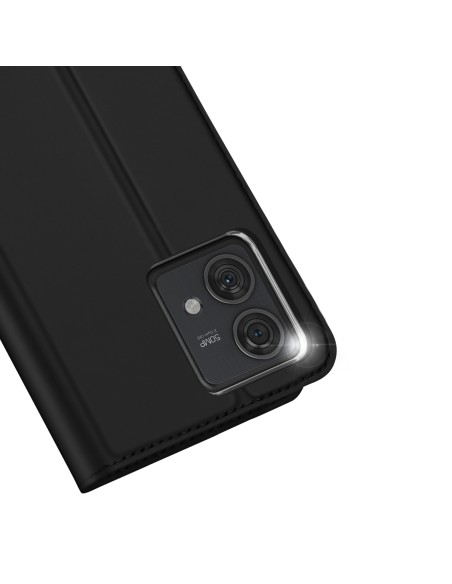 Etui Dux Ducis Skin Pro do Motorola Moto Edge 40 Neo z klapką - czarne Etui Dux Ducis Skin Pro do Motorola Moto Edge 40 Neo z klapką - czarne