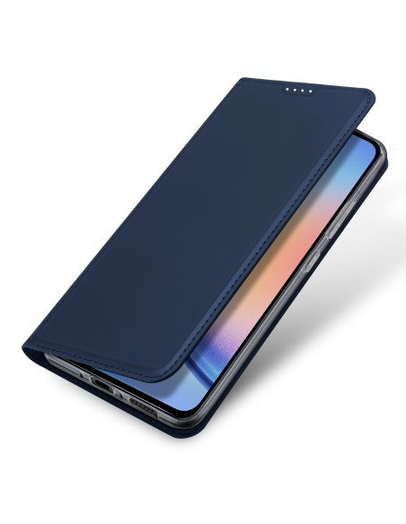 Etui Dux Ducis Skin Pro do Samsung A35 5G z klapką - niebieskie Etui Dux Ducis Skin Pro do Samsung A35 5G z klapką - niebieskie