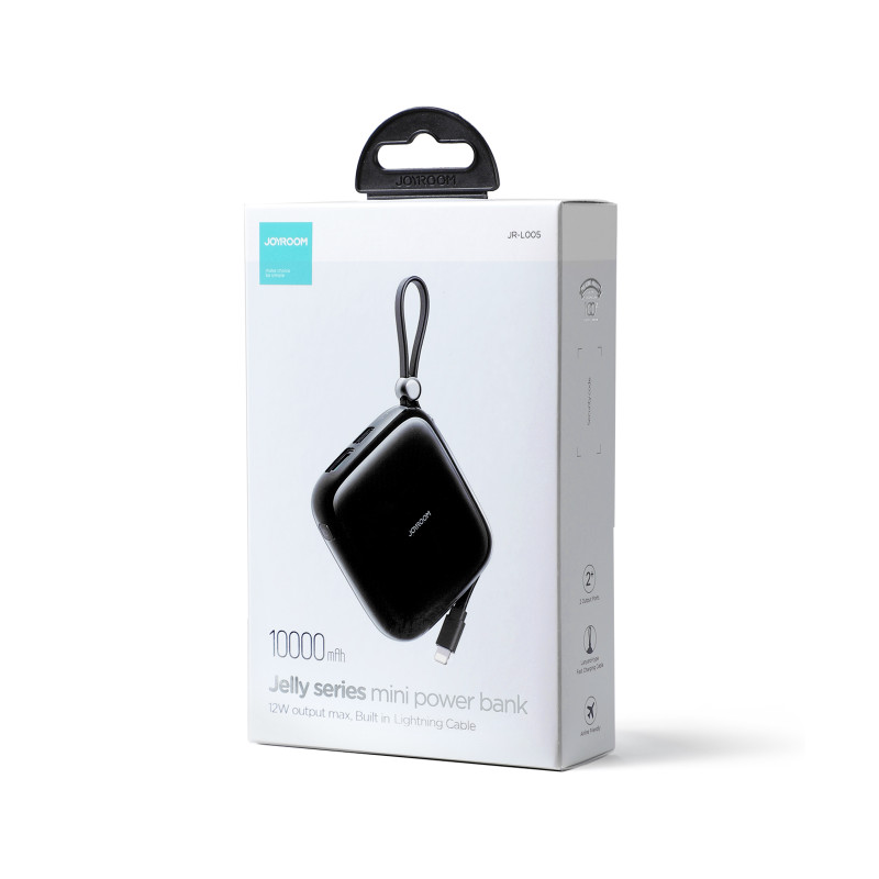 Powerbank Joyroom JR-L005 10000mAh Lightning USB-A - czarny