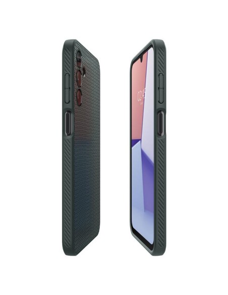 Etui Spigen Liquid Air na Samsung Galaxy A15 4G / 5G - ciemnozielone Etui Spigen Liquid Air na Samsung Galaxy A15 4G / 5G - ciemnozielone