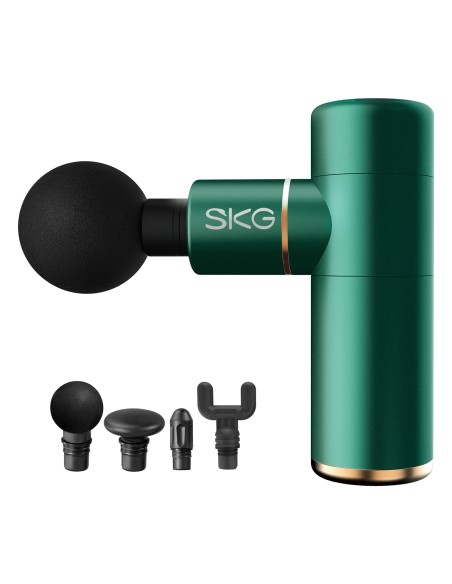 Pistolet do masażu SKG F3-EN do całego ciała - zielony Pistolet do masażu SKG F3-EN do całego ciała - zielony