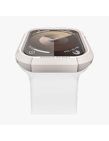 Etui Spigen Rugged Armor na Apple Watch 4 / 5 / 6 / 7 / 8 / 9 / SE (44 / 45 mm) - beżowe Etui Spigen Rugged Armor na Apple Watch 4 / 5 / 6 / 7 / 8 / 9 / SE (44 / 45 mm) - beżowe