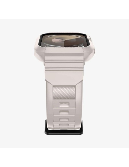 Etui Spigen Rugged Armor Pro na Apple Watch 4 / 5 / 6 / 7 / 8 / 9 / SE (44 / 45 mm) - beżowe Etui Spigen Rugged Armor Pro na Apple Watch 4 / 5 / 6 / 7 / 8 / 9 / SE (44 / 45 mm) - beżowe