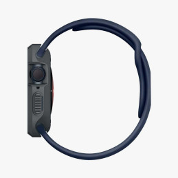 Etui Spigen Rugged Armor na Apple Watch 4 / 5 / 6 / 7 / 8 / 9 / SE (44 / 45 mm) - ciemnoszare